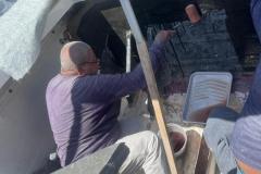 Reparación del transo trasero y reforzado para motor fuera de borda